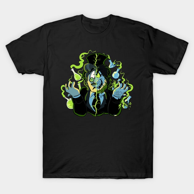 Jekyll and Hyde T-Shirt by ColeCartoons